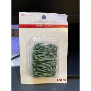 Ashland Christmas Small Ornament Hooks, 120pcs